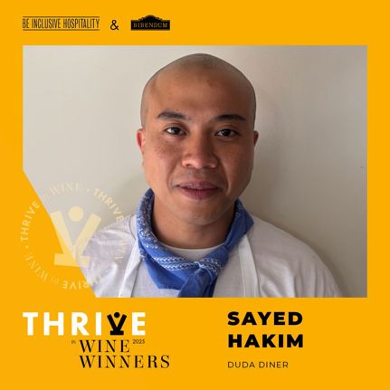 portrait of man, sayed hakim